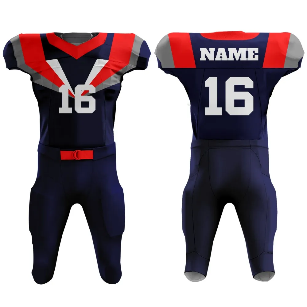 Custom Men Youth Football Jerseys  Pants Breathable  V-neck  Short T-shirts Team Uniforms for Outdoor Sport