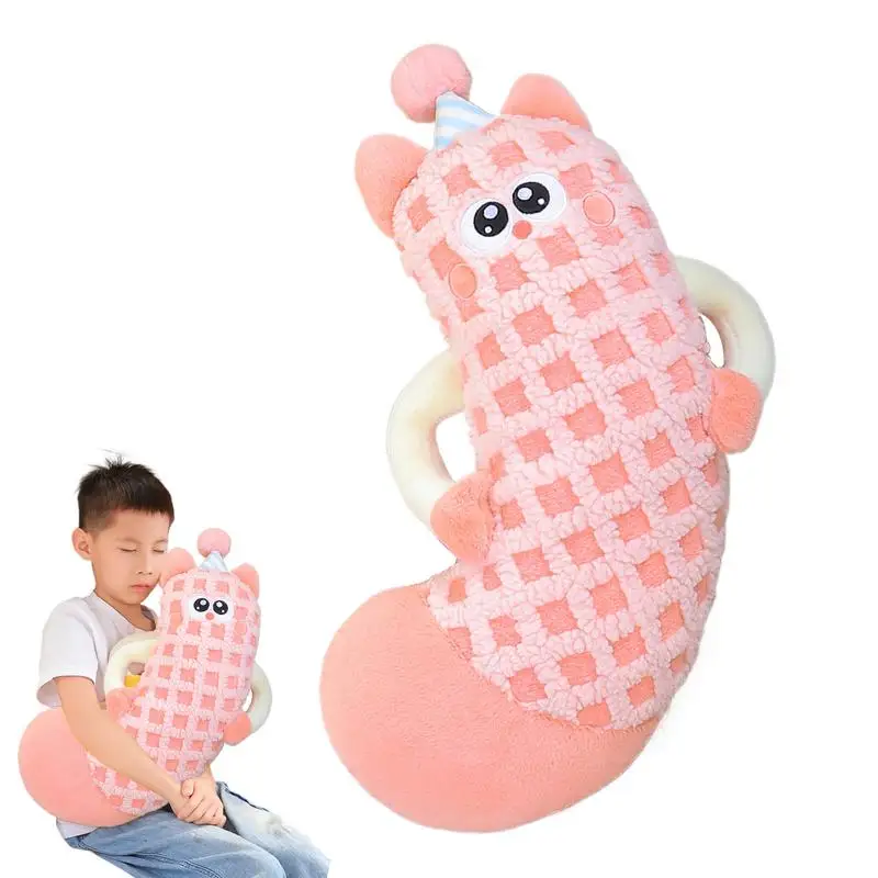 

Плюшевый автомобильный ремень безопасности, защита плеч, мультяшная милая подушка для ремня безопасности, защита для детского ремня безопасности, подушка для шеи, подушка для сна