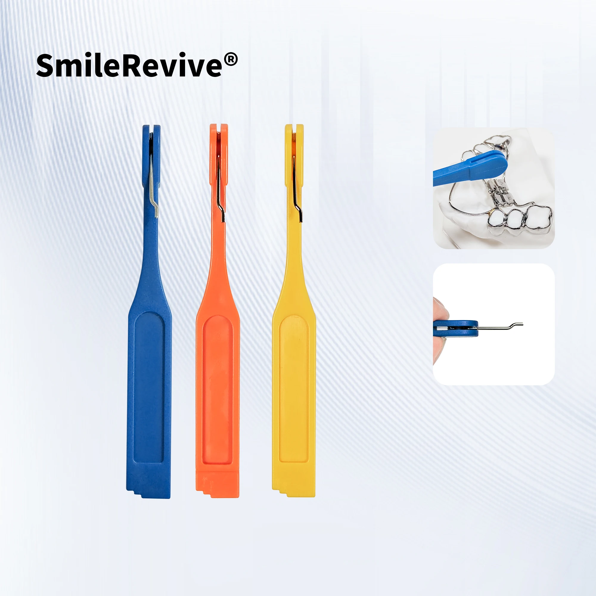 SmileRevive Dental Expansion Screw Orthodontic Swivel Keys Rapid Adjustment Palatal Ortho Brace Dentistry Implant Instruments