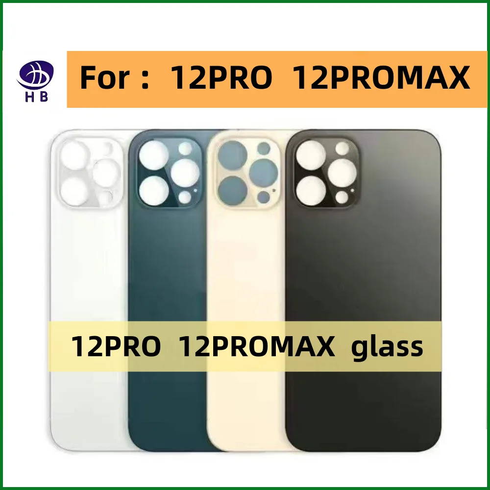 10 pieces Back Cover For iPhone X~14 Promax Full range model Large Camera Hole Replacement Rear Battery Glass Cover 13 Housing