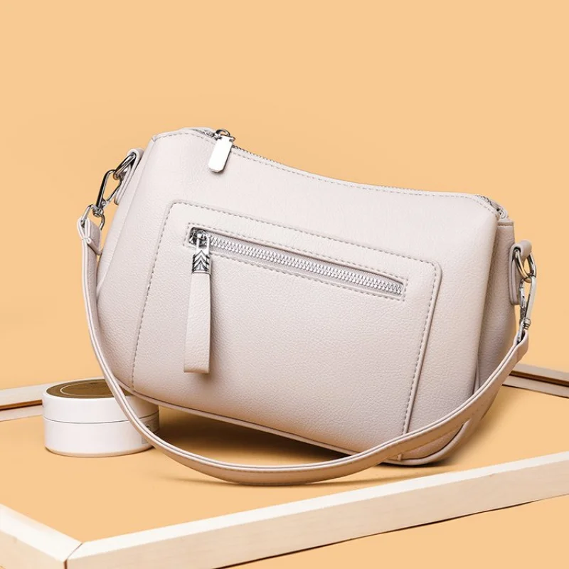 

Elegant-looking-chic 2025 New Ladies Luxury Brand Leather Crossbody Bag Famous Designer Popular Classic Simple​