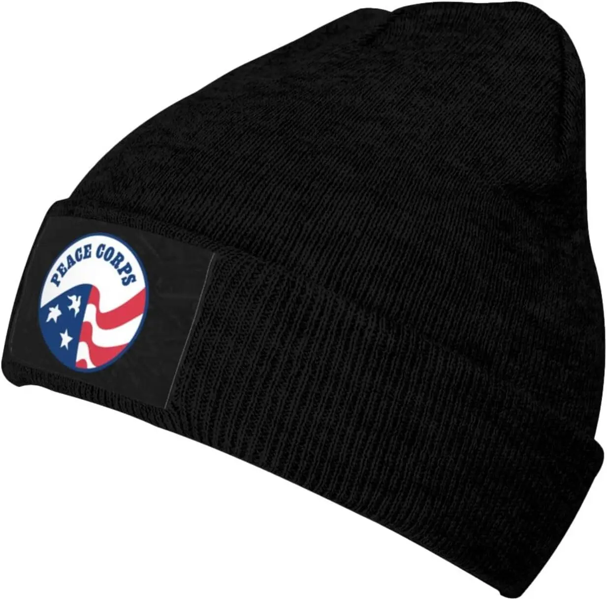 We Love The Peace Corps Knitted Hat Woolen Hat Warm Fashion Outdoors Sleeve Cap Unisex