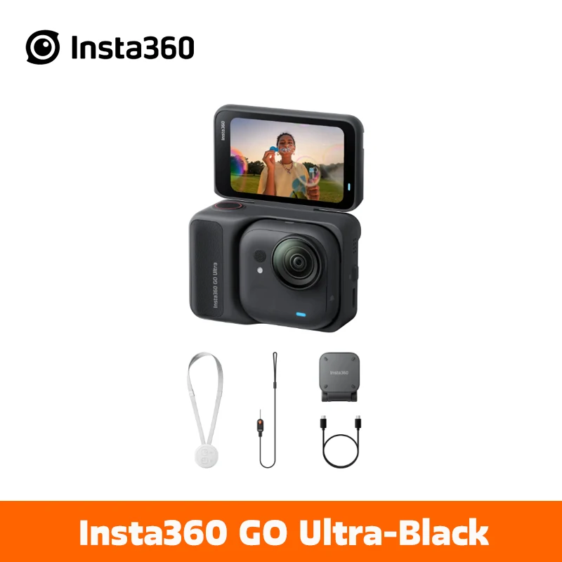 Insta360 GO Ultra Action Camera voetperspectief POV handsfree 4K 60fps Ultra-HD Flow State stabiliteit Insta 360 GO Ultra