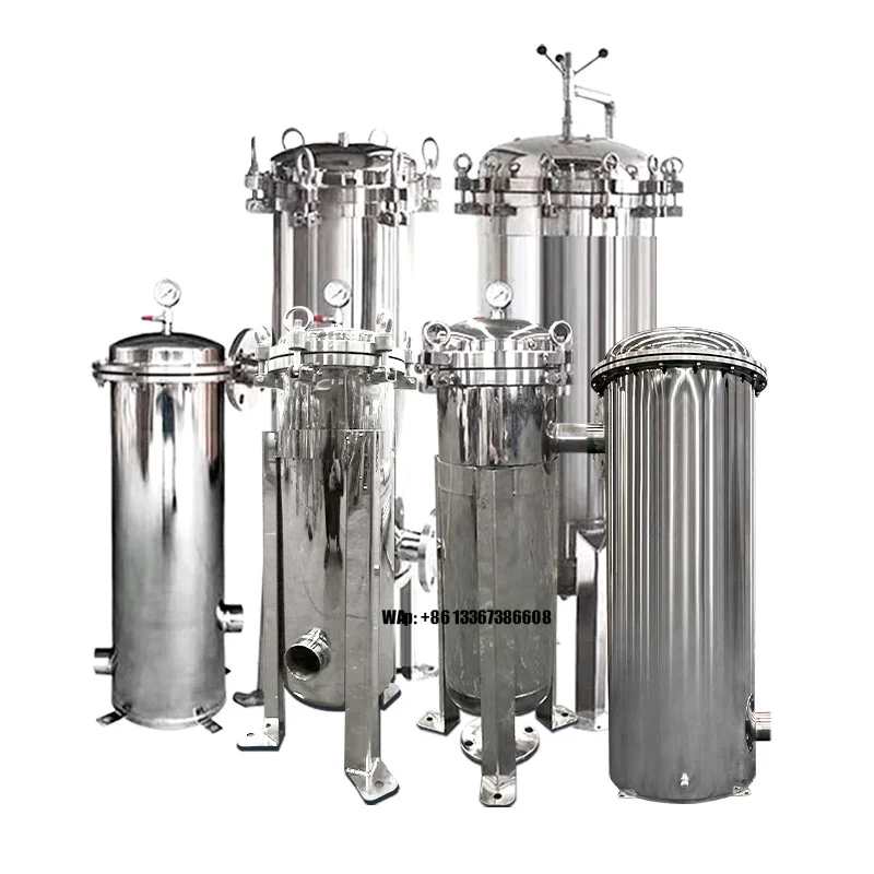 

Factory price 5 μm 40 inches high flow liquid filter 304 suitable for pre-treatment of reverse osmosis system