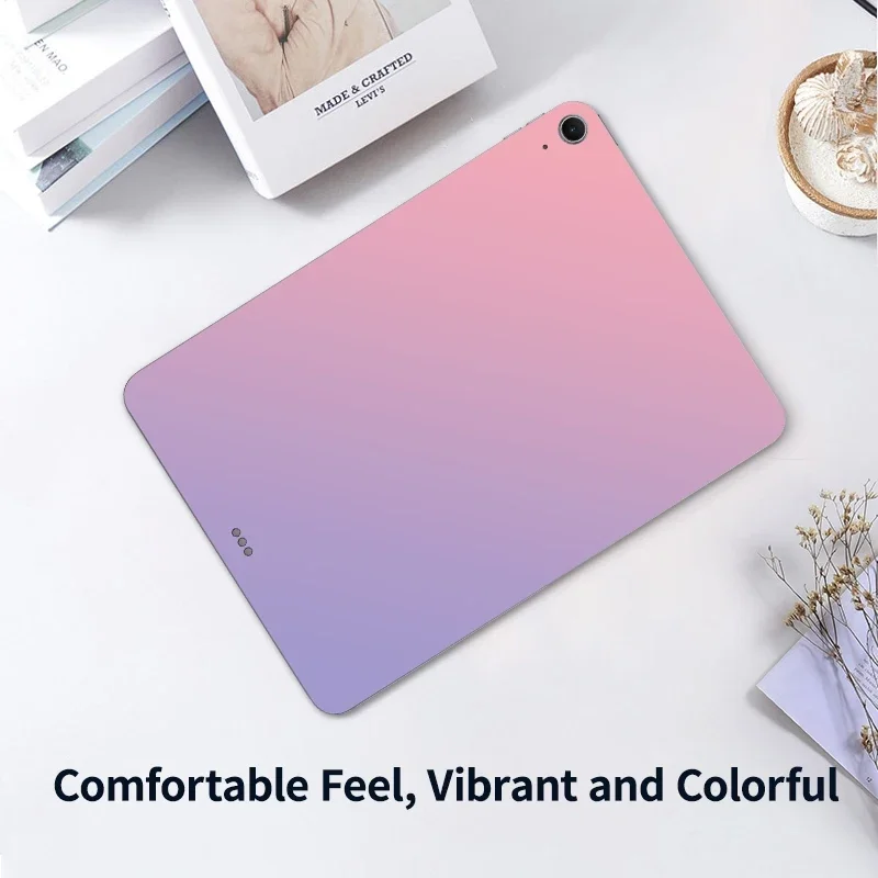 Tablet Sticker For 2024 iPad Pro M4 / Air M2 11 13 inch Colourful Skin anti-scratch with Tablet Side Bezel Section Sticker