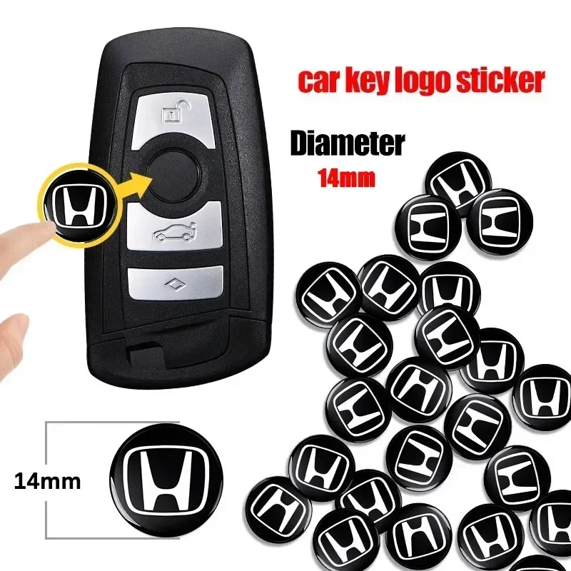 

Car Stickers Mercedes Benz Dedicated Key Shell Emblem Paster For Honda Mugen Power TypeR Jazz City Civic Inspire Accord HRV CRV