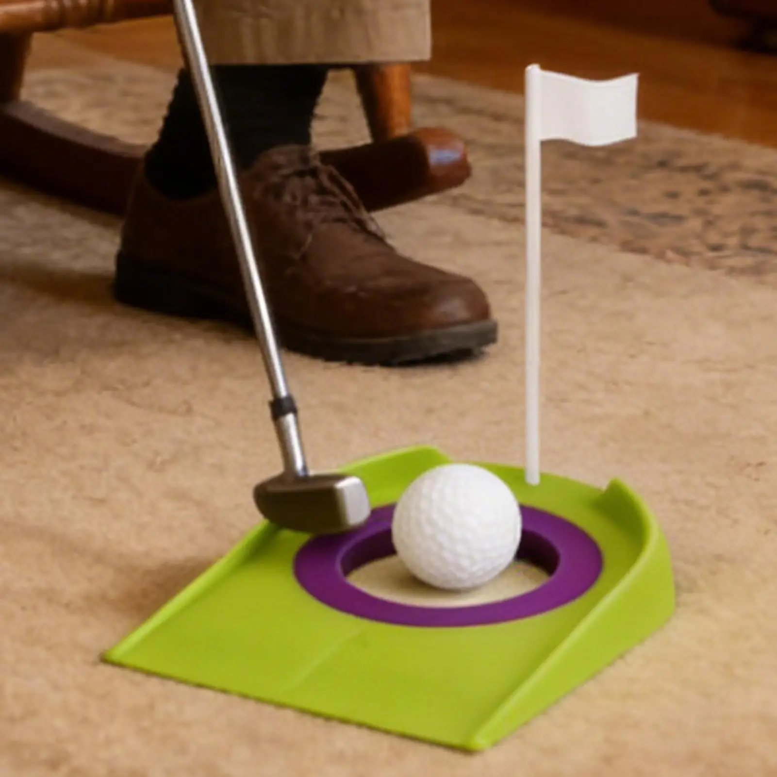 

2 шт., тренировочное пособие для гольфа с отверстием для гольфа, тренировочное пособие для гольфа, аксессуары для гольфа