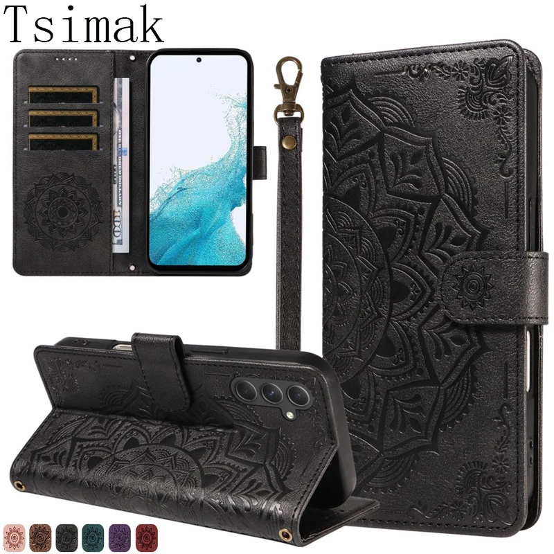 Leather Case For Samsung A14 A24 A34 A54 A15 A25 A35 A55 Fli