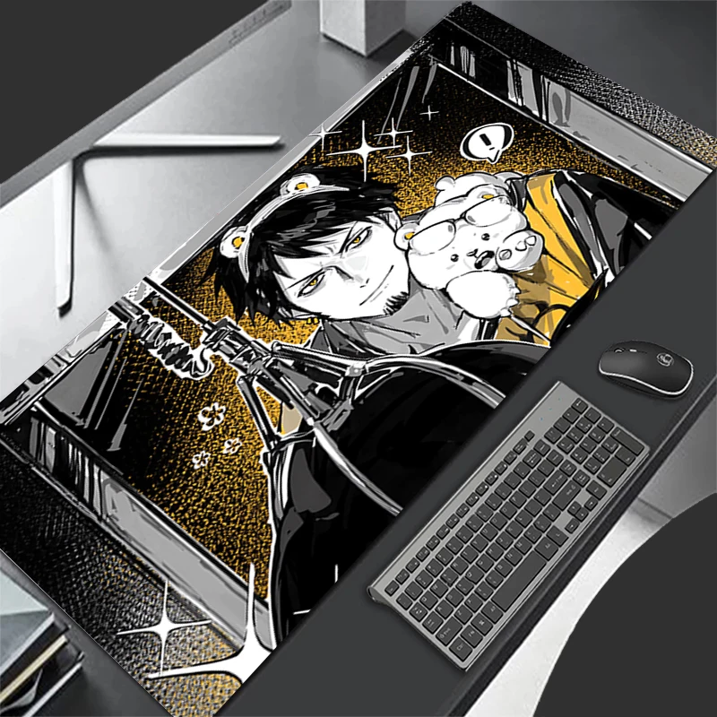 

Mouse Pad one piece Trafalgar law rubber table Large Gamer xxl Desk mat Computer keyboard gaming accessories carpet mousepad