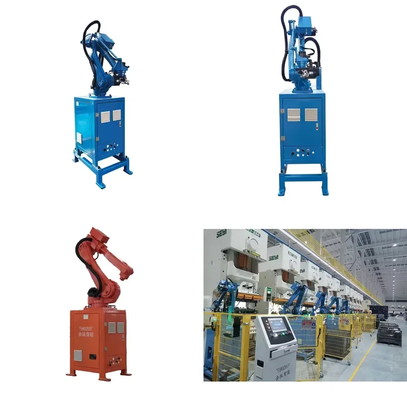 New Industrial 4 Axis Stamping Robot High Speed Precise Positioning Flexible Automatic Metal Forming Production Line Motor