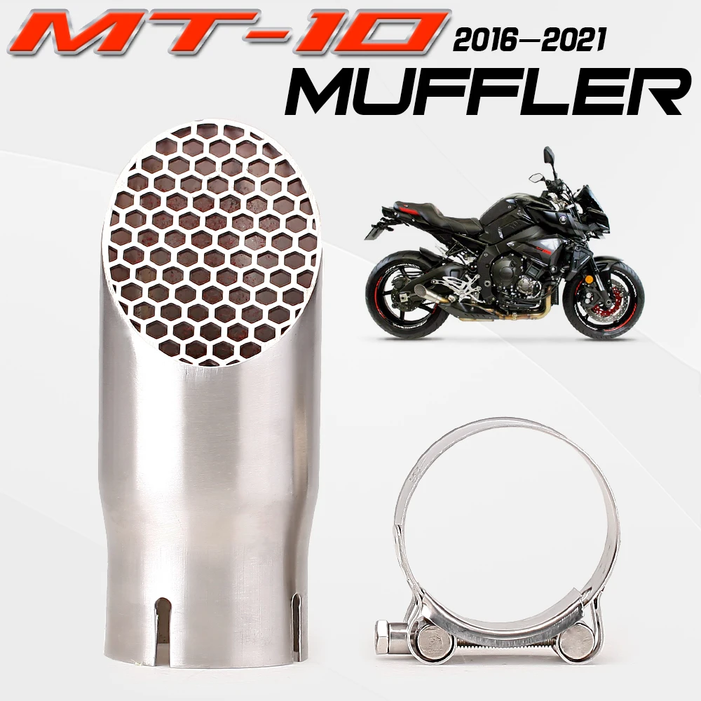 

Motorcycle Exhaust Pipe Escape Systems Stainless Steel Muffler for YZF R1 MT-10 MT10 FZ-10 2016 - 2021 2017 - 2021