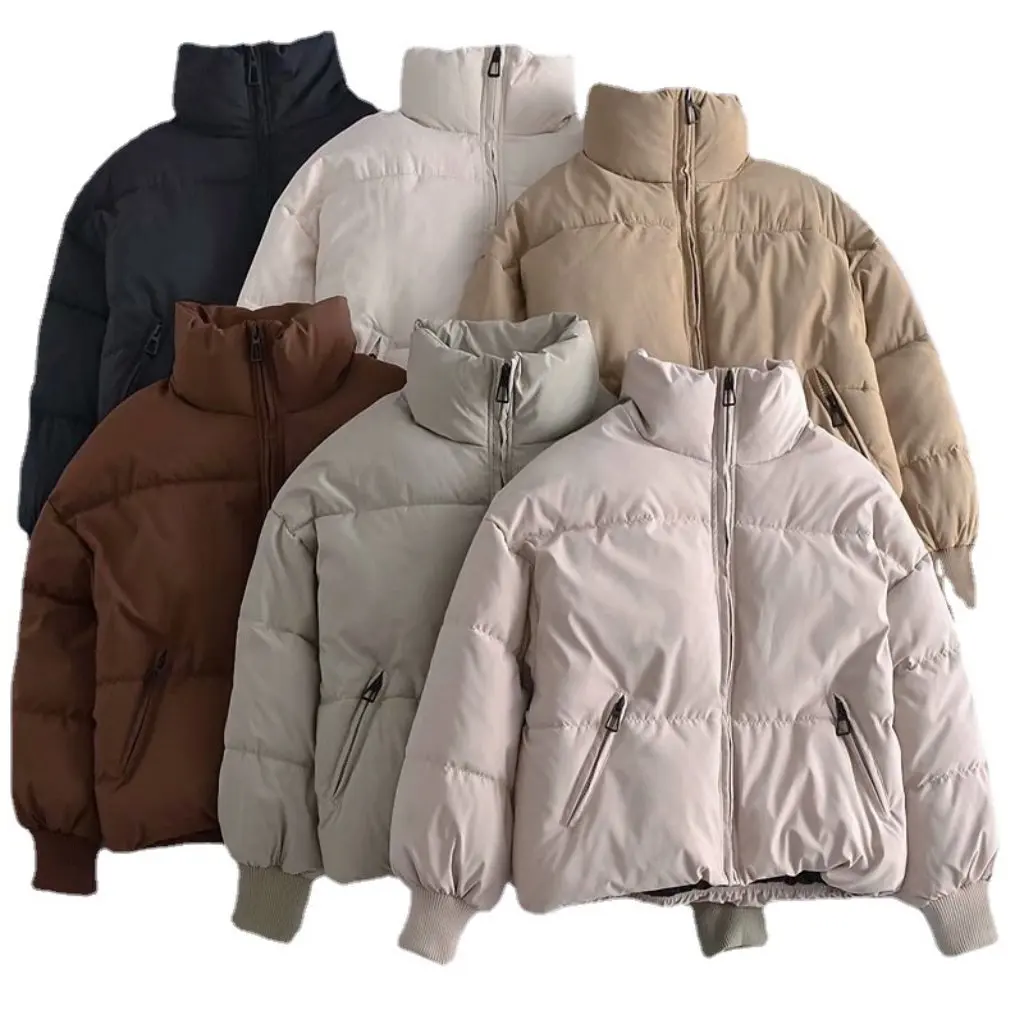 

Женская свободная куртка на хлопковой подкладке, пальто D1WF-63098R, модная новая осенне-зимняя одежда в европейском и американском стиле, оптовая продажа