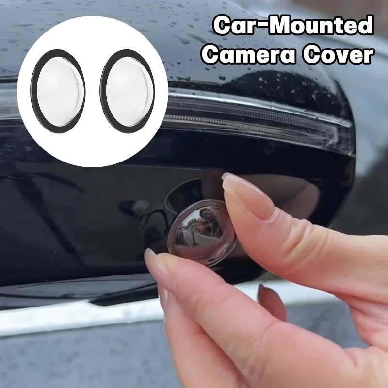 360° Panoramic Reversing Camera Lens Guards Car Camera Protective Cover High Definition Scratch Resistant Protective Cover