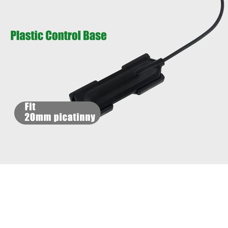 Airsoft Plastic Light Control Base Weapon Light Switch Mount for Surefir M600 Flashlight PEQ Hunting Accessories