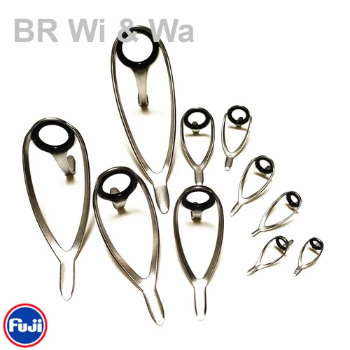 Imagen 2 del producto BR Wi & Wa FUJI Guide LC para caña de barco caña de pescar de agua salada guía de alta calidad 2 unids/bolsa