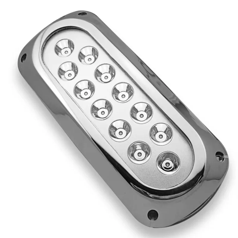 Marine accessories 36w boat light LED underwater 1600lm IP68 waterproof rate yacht light