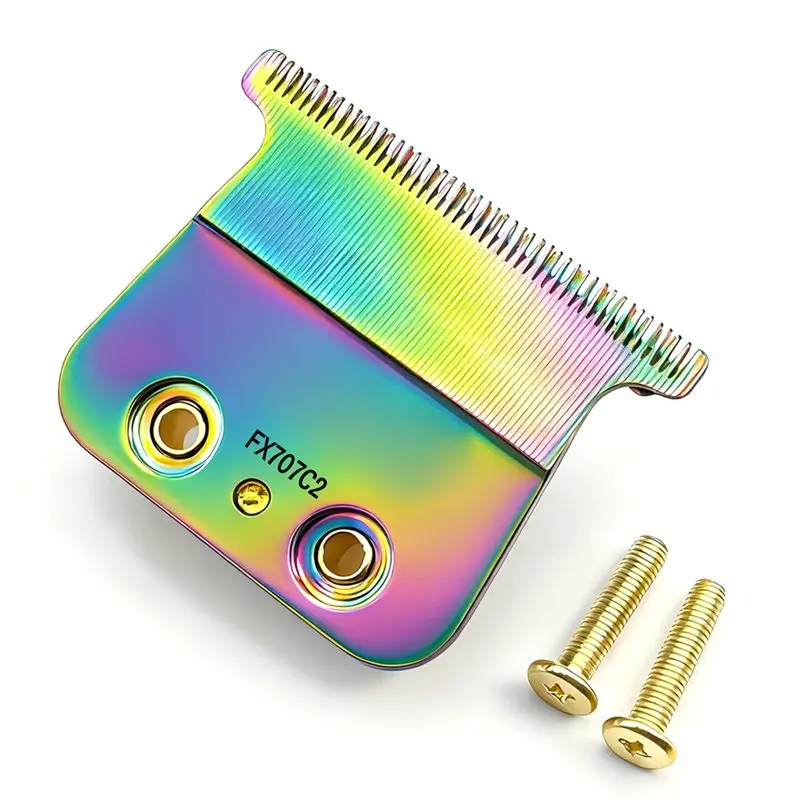 Retail Elegant For Babyliss Rose Gold Clipper Blade With Engraving Colored Gold Gradient Design