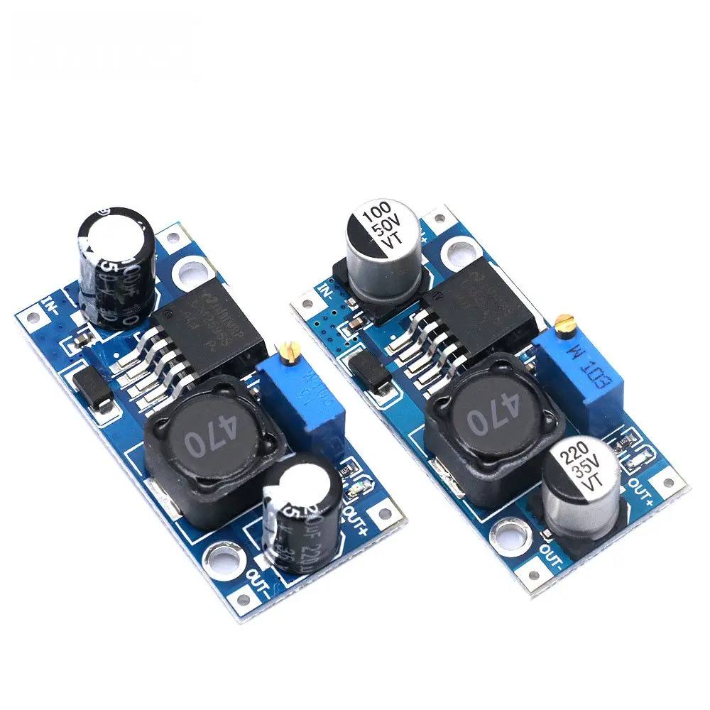LM2596S-ADJ 3-40V DC-DC adjustable step-down Voltage regulator power supply MODULE BOARD 3A Buck Converter LM2596s
