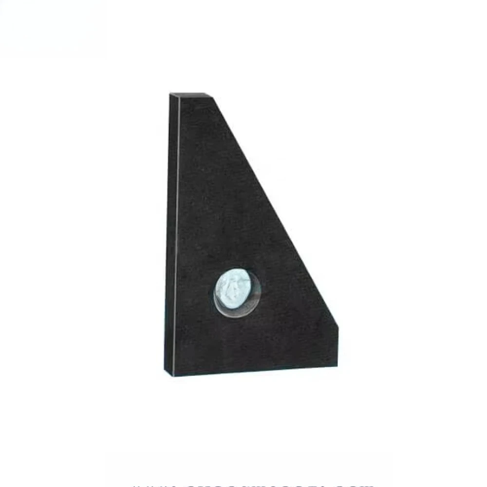HE-R06973  Accuracy 0.005mm Levelling Measuring Tool Granite Straight Angle Ruler for Parts Vertical Degree of Inspection