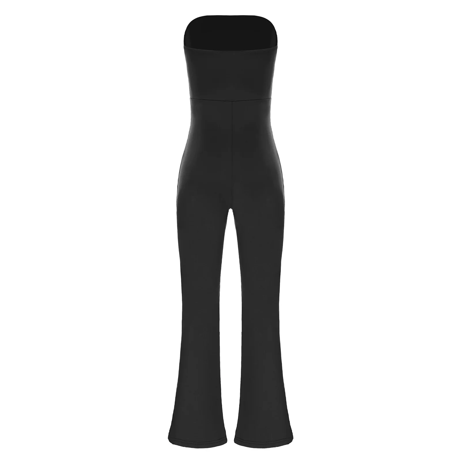 النساء اليوغا اللياقة البدنية مشاعل السراويل قطعة واحدة حمالة حللا الورك رفع عالية الخصر بنطال ذو قصة أرجل واسعة السروال القصير أكمام بذلة #3