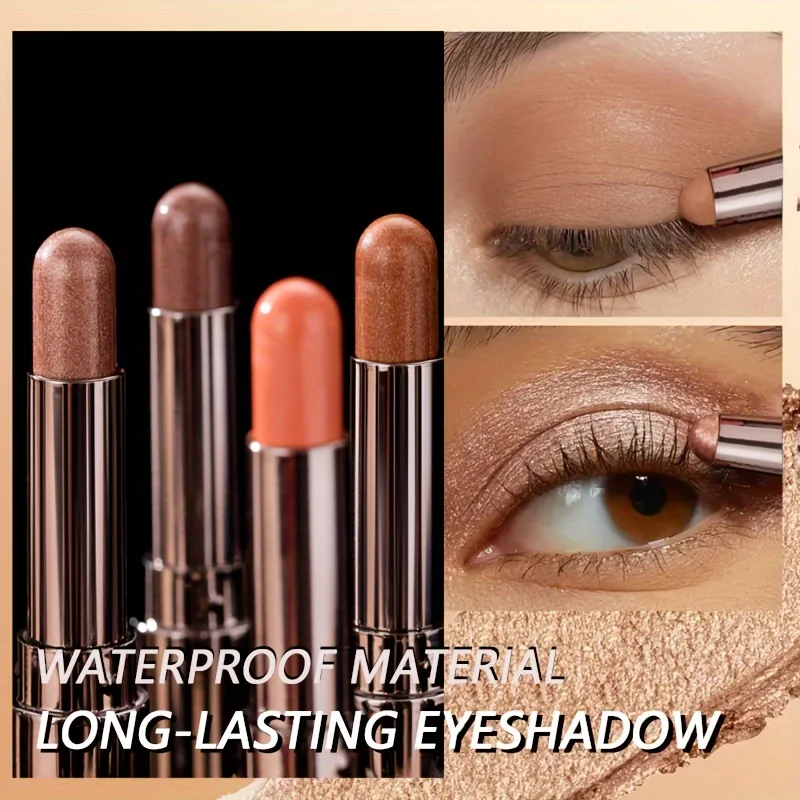 BEAUTY GLAZED 10 colori evidenziatore a doppia estremità ombretto matita luccicante ombretto impermeabile stick trucco cosmetici