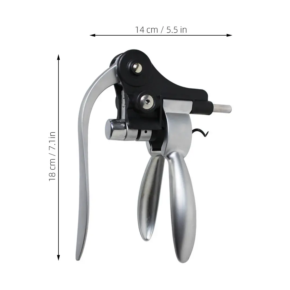 Style Wine Bottle Opener Corkscrew Strong Grip Ergonomic Design Opens Any Cork in Seconds Synthetic