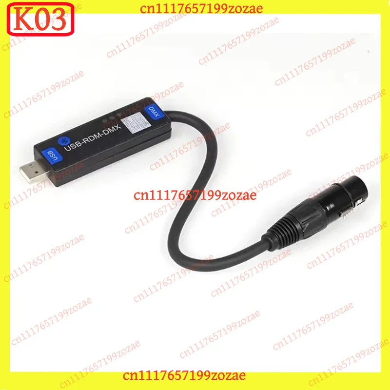 K03 USB-RMD-DMX Bluetooth DMX512 Controller Stage Light Wireless Dialer for Android Devices, Replacement Parts