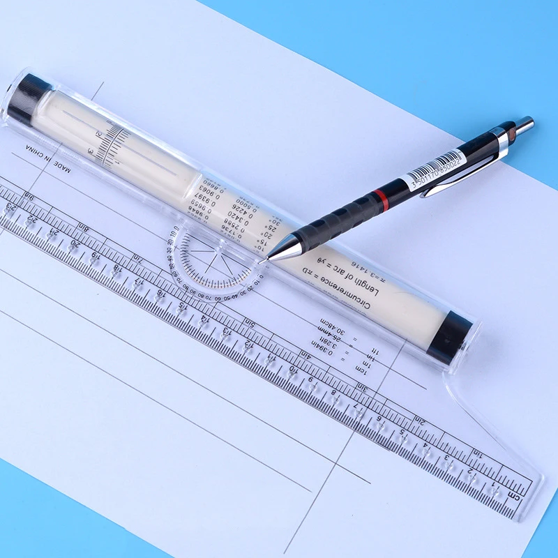 Parallel rolling ruler Multi-function rolling ruler Parallel rolling ruler multi-purpose draw parallel lines, circles