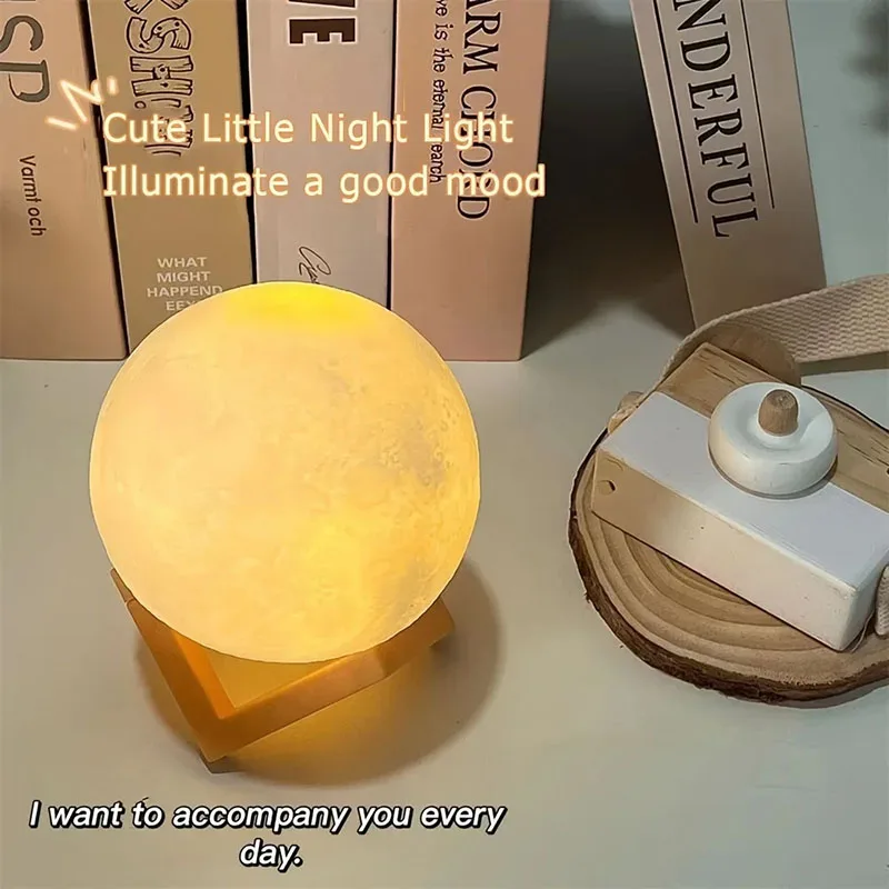 PVC Moonlight Lamp-DIY USB Charging 3D Night Light LED Atmosphere Light Strip with Remote Control