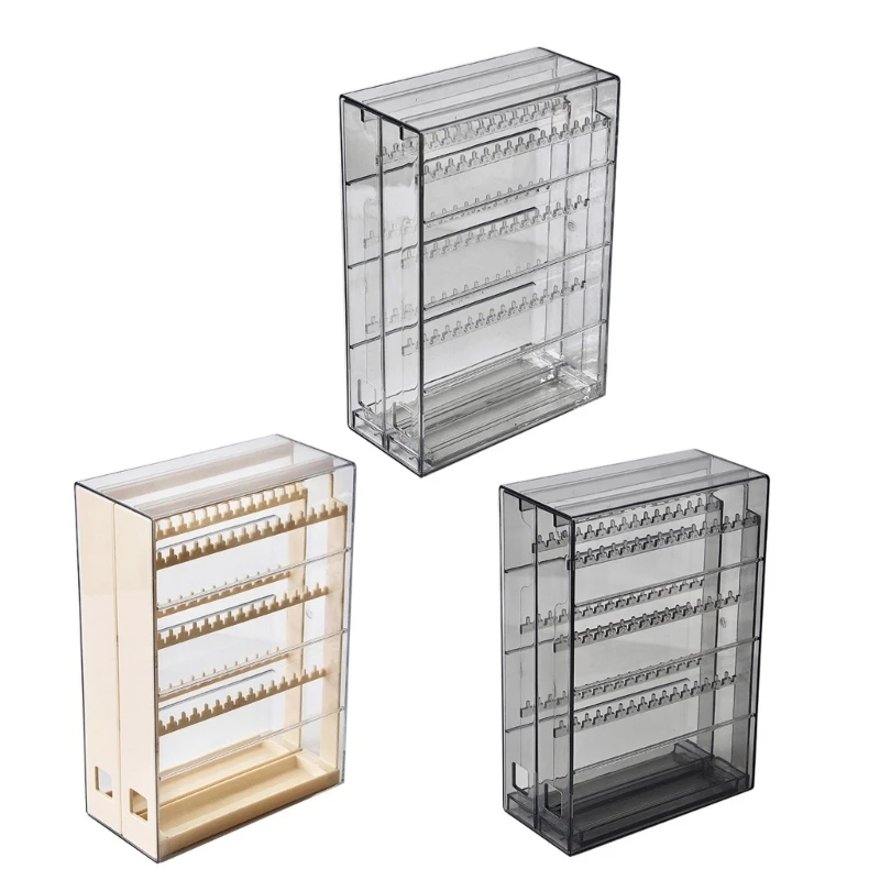 2023 New Versatile Jewelry Storage Solution Compact Jewelry Sorting Box Clear View Protects Accessories in Drawers Counters