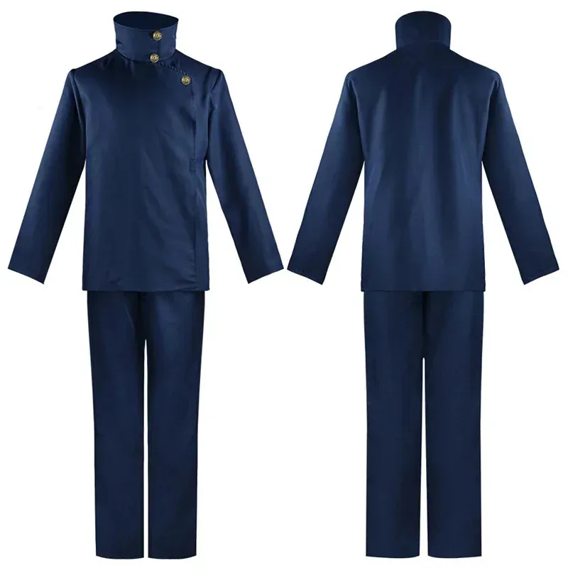 2025 yiyi traje peruca anime jujutsu kaisen fushiguro megumi cosplay perucas calças superiores trajes de halloween m