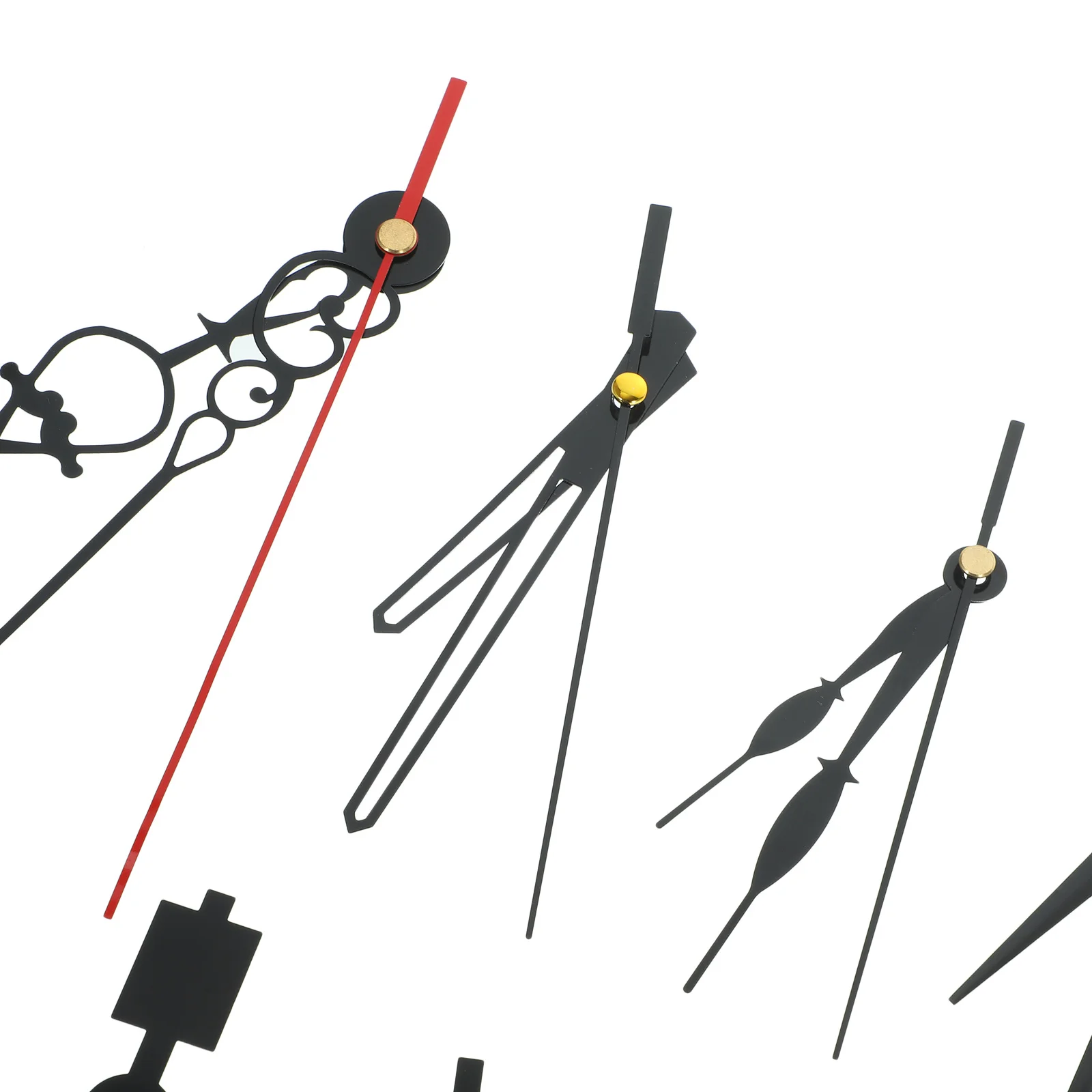 

15Sets Wall Clock Hands Set Simple Versatile Design Excellent Durability and Texture for DIY Projects Clock Hands