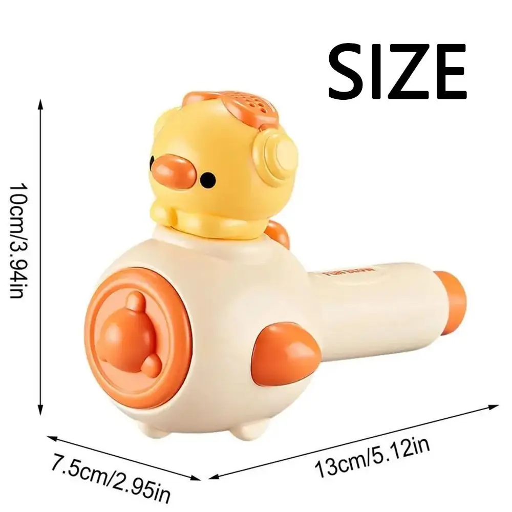 Cartoon Breathing Exerciser Toys 3-in-1 Funny Balloon Launcher Toy Plastic Early Childhood Education Educational Toys Travel