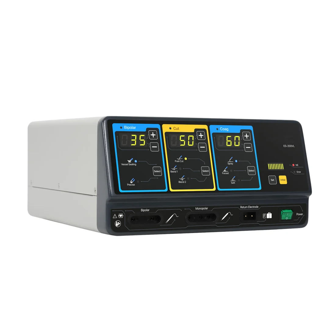 

ES--200VL LCD High-Frequency Bipolar Electrobisturi Surgical Electrocautery Electrosurgical Generator for General Surgery