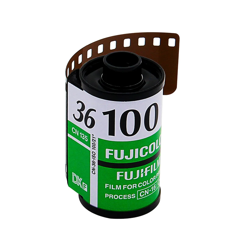 Fujifilm-Film pour documents d'origine Fujifilm C100, 35mm, 36 expositions/rouleau, pour appareil photo au format 135, ISO 100, 1 à 10 rouleaux