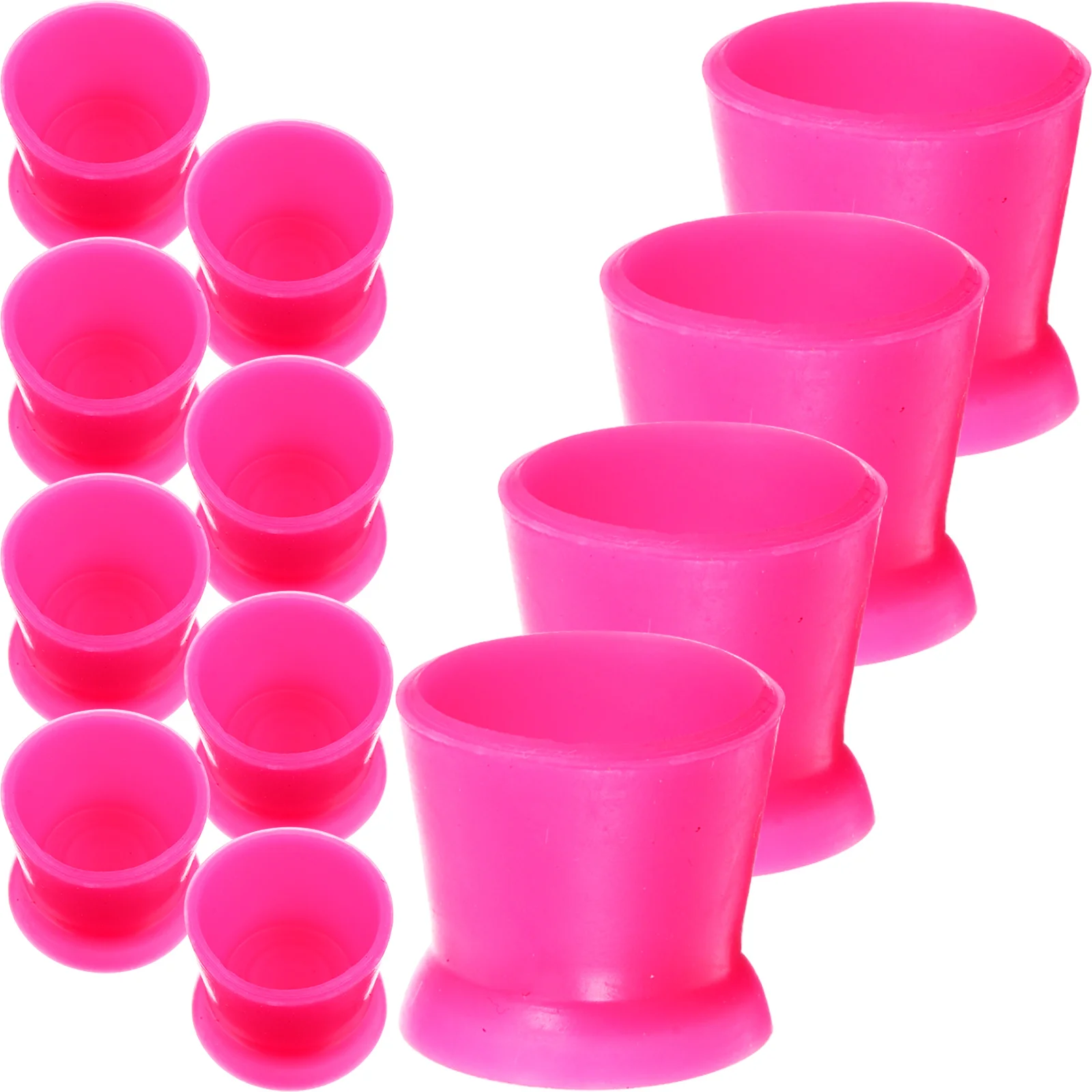 

300Pcs Silicone Tattoo Ink Cups Compact Pigment Containers with Non-Slip Base for Easy Ink Management Tattooing Tools