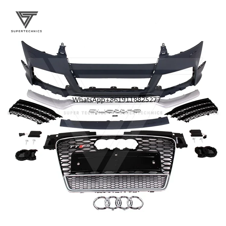 TTRS Style PP Body Kit Front Bumper For Audi TT TTS MK2 Factory direct sales