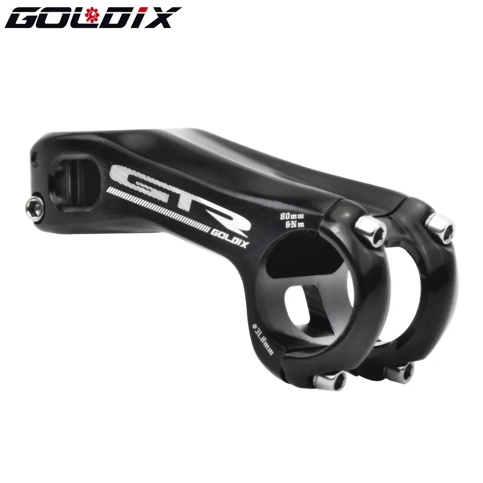 

Goldix Gtr MTB Stem -17 Degrees Rise 80/90/100mm CNC Aluminum Bicycle Handlebar Stem for Mountain Bike