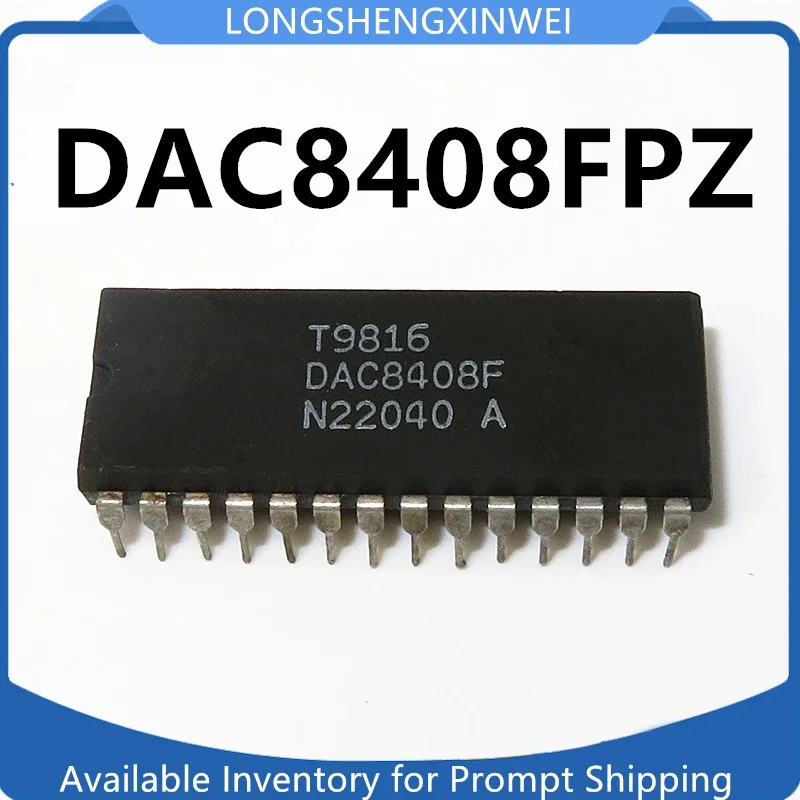 1PCS DAC8408FPZ DAC8408F DIP-28 New Original Converter Inline IC