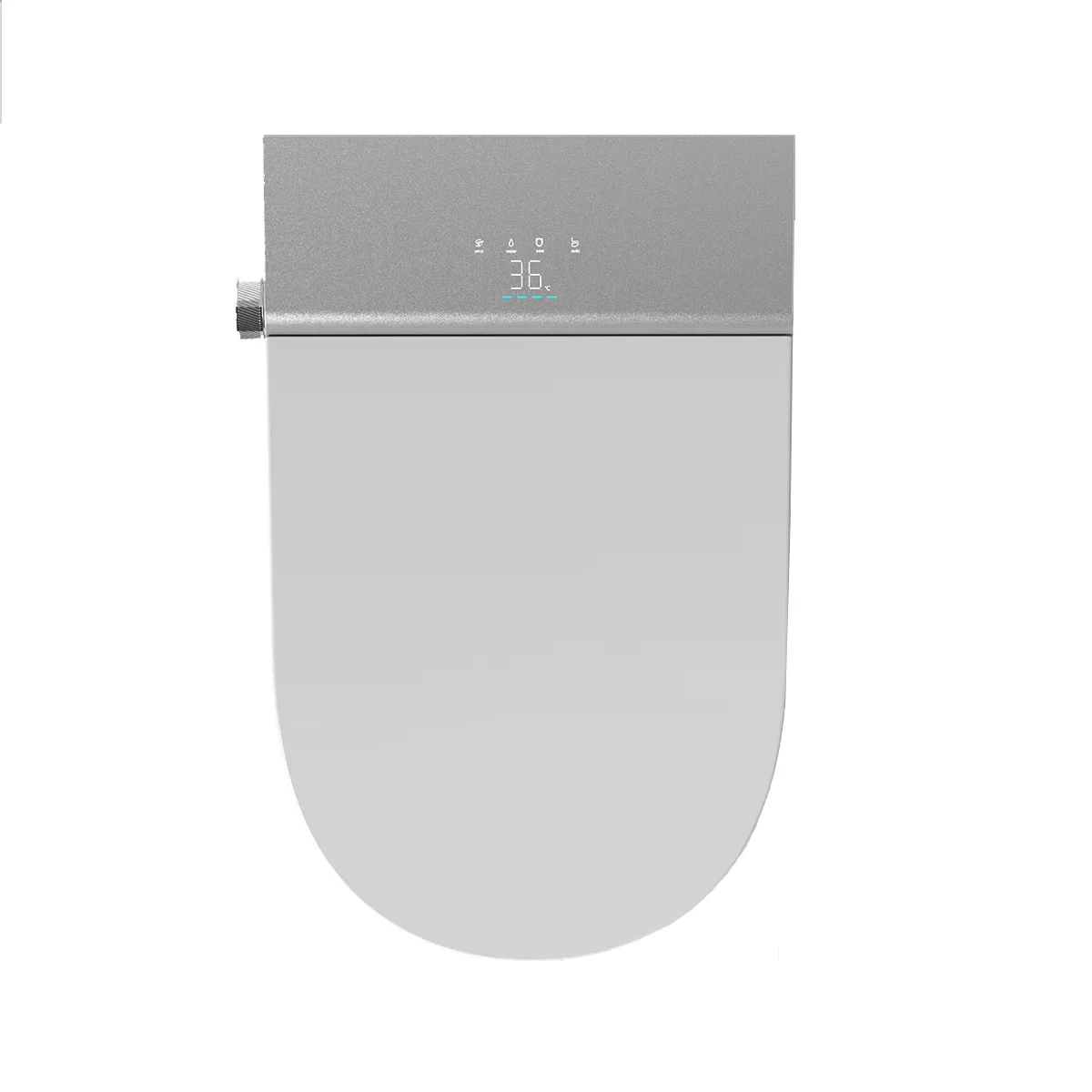 CE Eco Wall-mounted Built-in Water Tank Voice Control Bathroom Automatic Smart Toilet