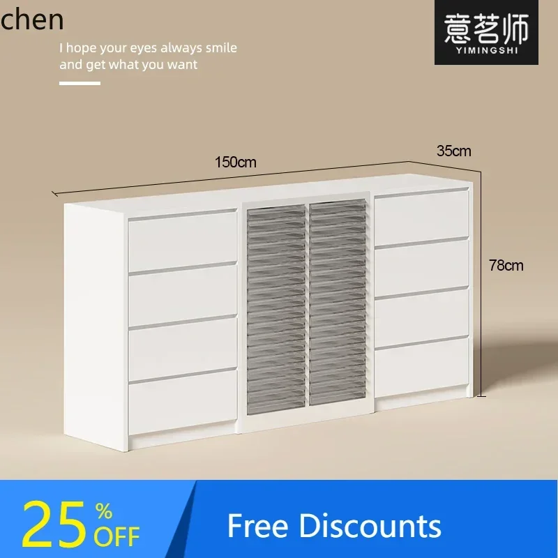 X9  Nail Salon Display Nail Polish Gel Storage Cabinet Floor-standing Nail Polish Color Board Wall Cabinet Storage