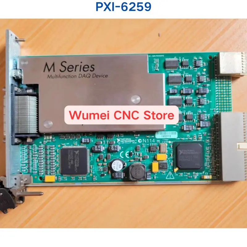 Second-hand test OK PXI-6259 Data Acquisition Card If You Need Other Specifications, Please Consult