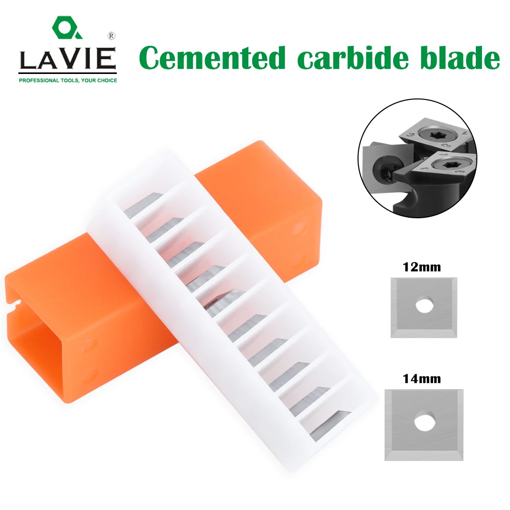 12mm 14mm Spare Inserts Cemented Carbide Blade For Insert-Style Spoilboard Indexable Drill Router Bit Milling Cutter Accessory