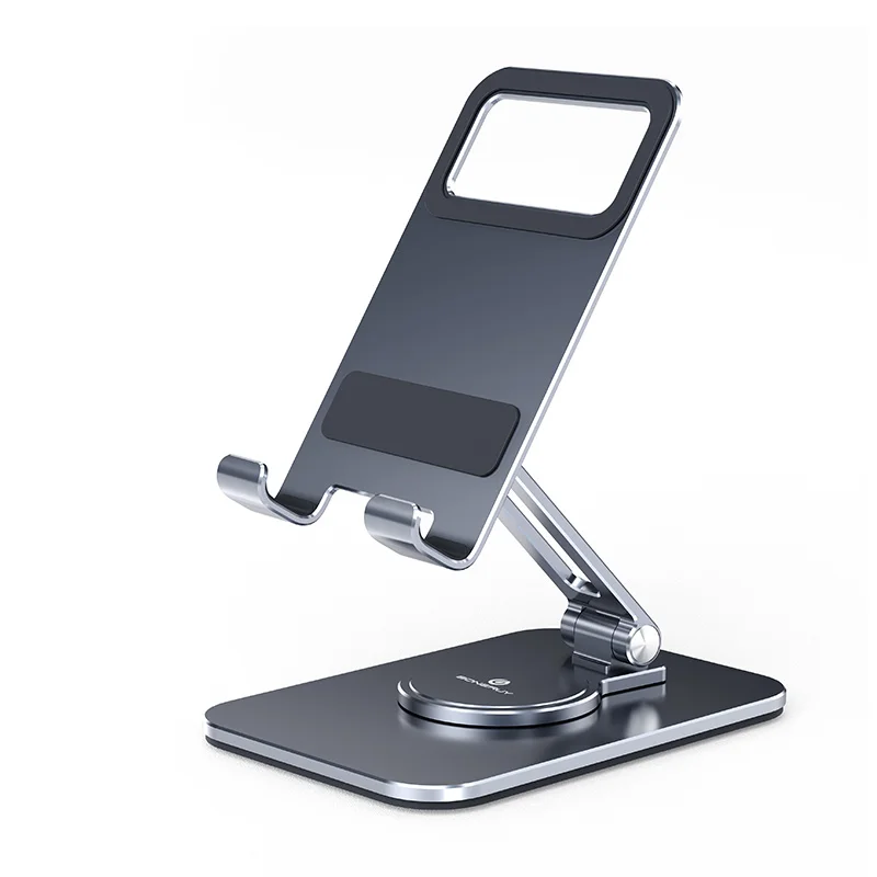 

Aluminium Adjustable Alloy Mobile Phone Tablet Stand 360° Rotatable Support Cell Tablet Portable Metal Holder For iPad iPhone 13