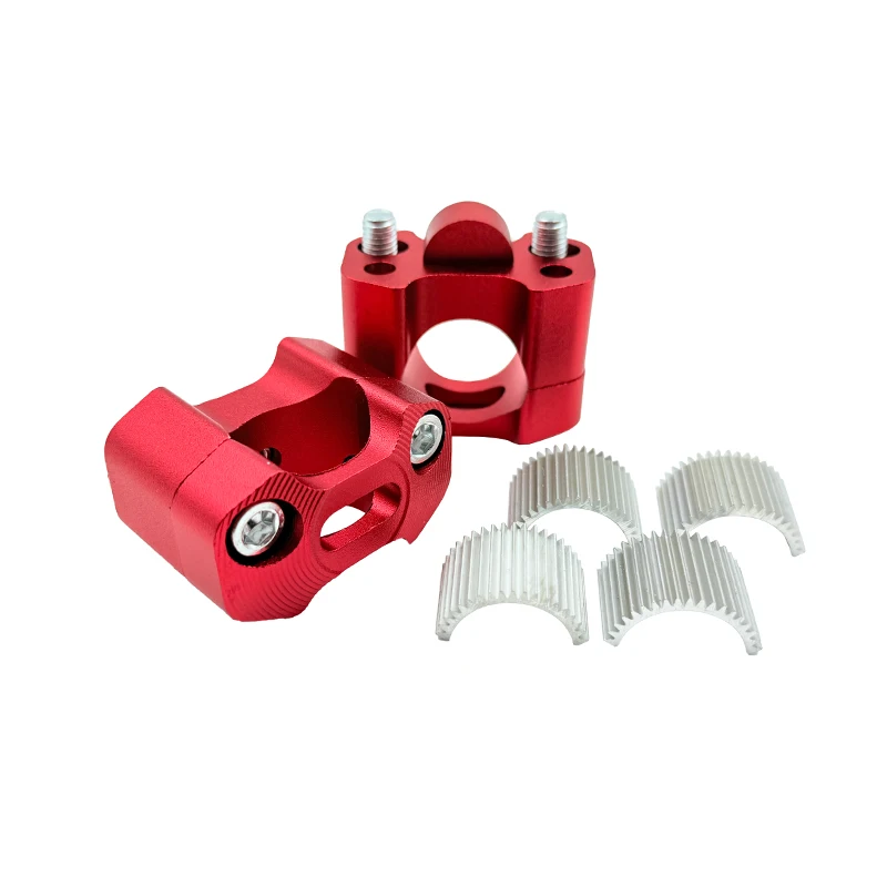 1 Pair 22mm 28mm Universal Off Road Motorbike Bar Clamps Handlebar Risers Adapter For 7/8" 1-1/8 Pit Dirt Bike Motorcycle Enduro