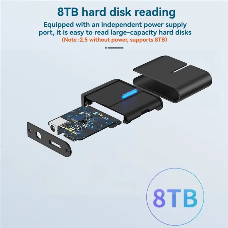 A13E-SATA III USB 3.0 To SATA Cable Hard Drive Converter External HDD SSD Support 2.5" 3.5" Disk