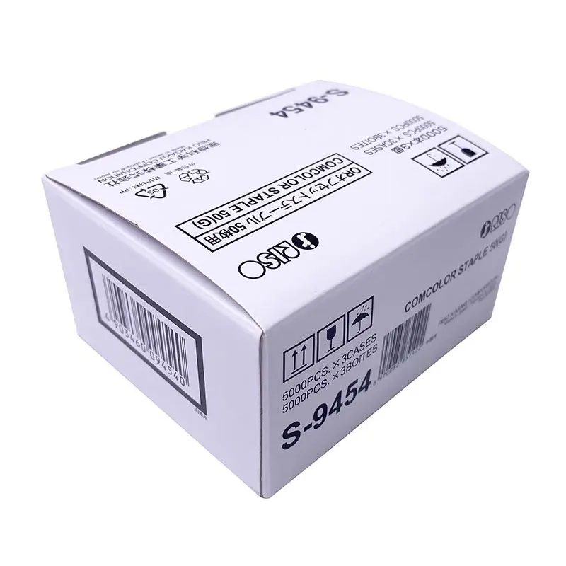 S-9454 دبابيس أصلية لـ Riso HC100 دبابيس ربط خاصة للصفحات خرطوشة التيلة 1 صندوق من 2