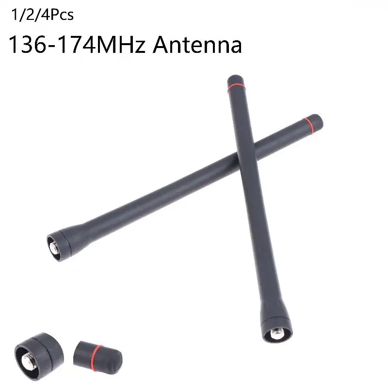 Walkie Talkie Antenna Replacement Parts VHF 136-174MHz For IC-F25 F26 F24 F36 F43 F44 F80 Two Way Radio Accessories