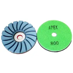 4”100mm Abrasive Edge Grinding Block Diamond Granite Marble Stone Polishing Pad Concrete Floor Polishing Pad Edge Grinding Wheel