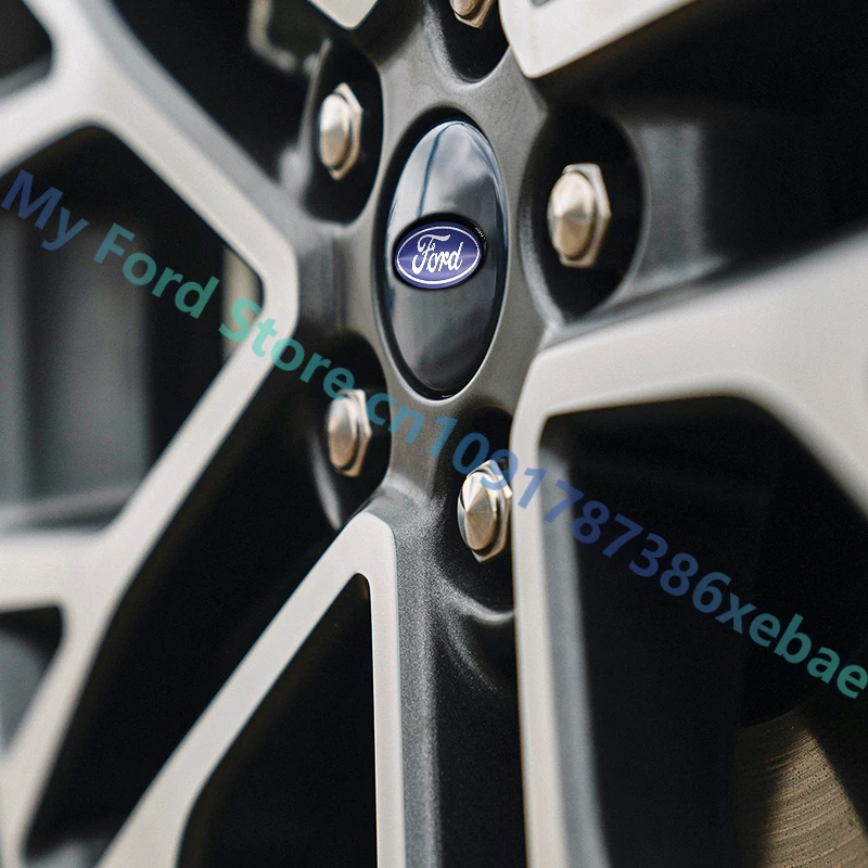 4Pcs 65mm Aluminum ABS Wheel Center Hub Caps Replacement For Ford Fiesta Fusion Explorer Shelby Mondeo Mustang Tuning Accessory view 2